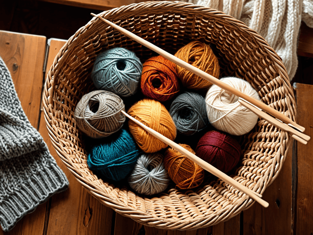 How to Start Knitting Simple Scarf