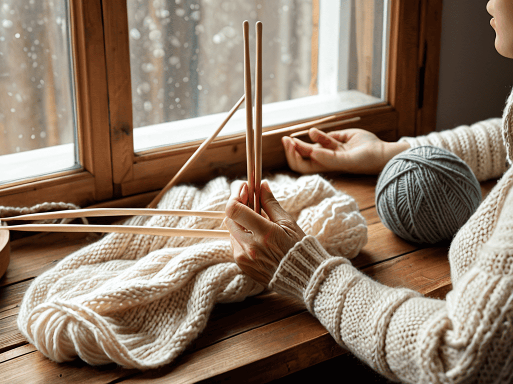 how to start knitting with scarf