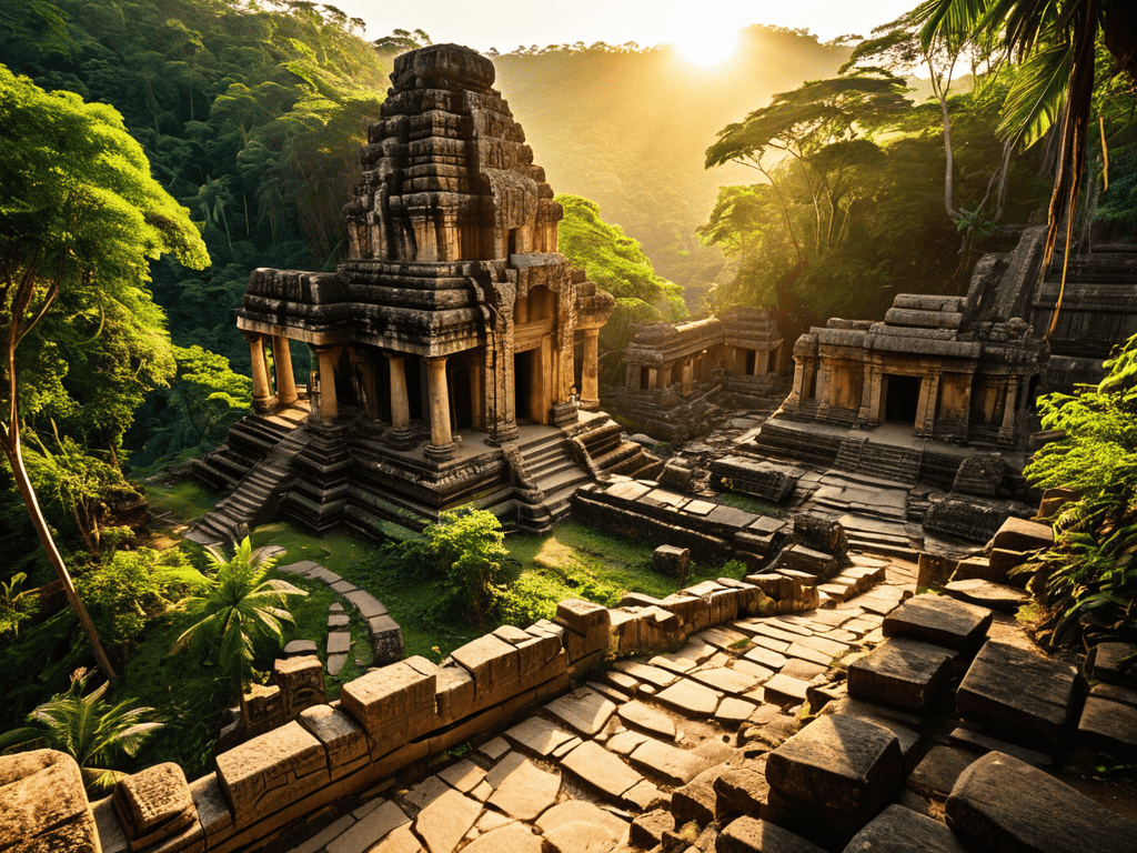 Ancient civilizations ruins