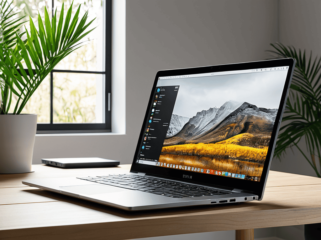 First Impressions Design laptop