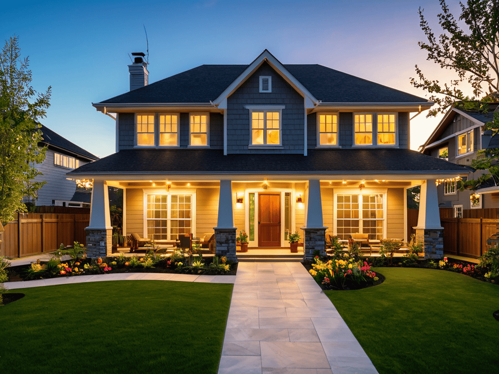 Lighting Makeover Exterior Home