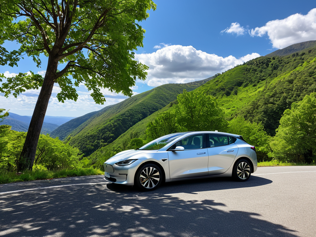 Electric vehicles on display