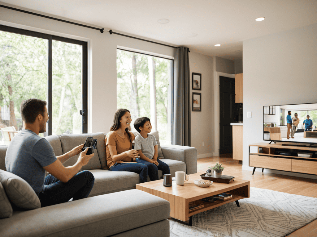 Smart home security systems device