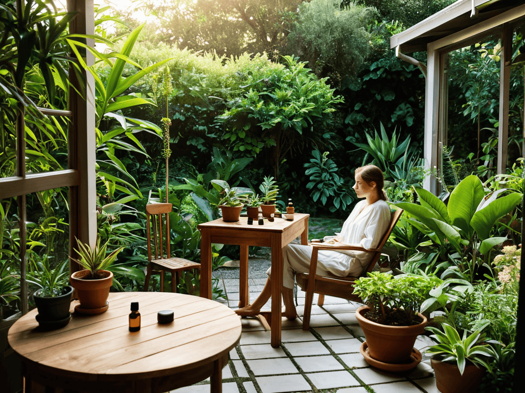 Digital Detox and Renewal concept