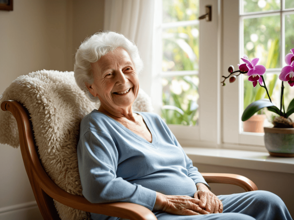 Harvesting Peace of Mind seniors