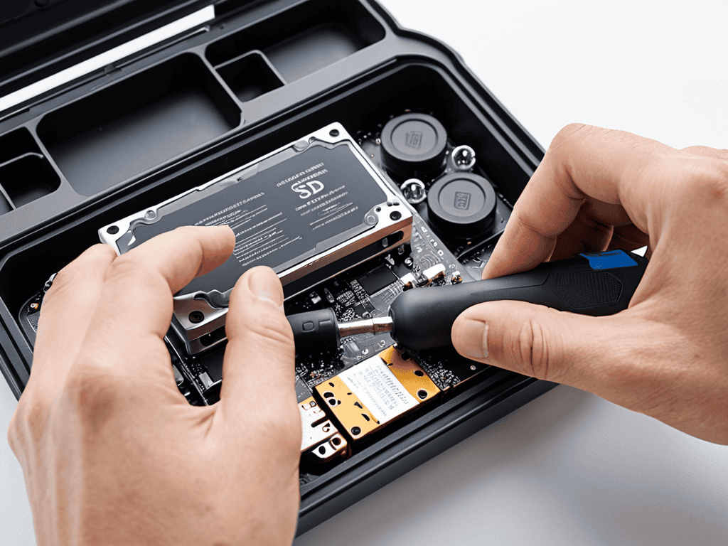 Replacing Steam Deck SSD upgrade process