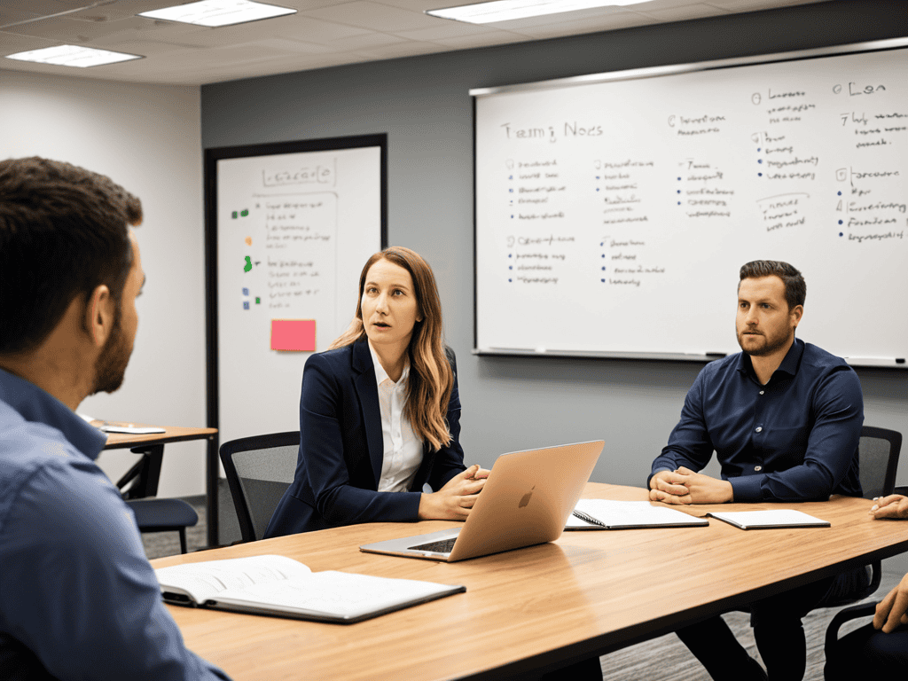 Leading With Fearless Feedback in action