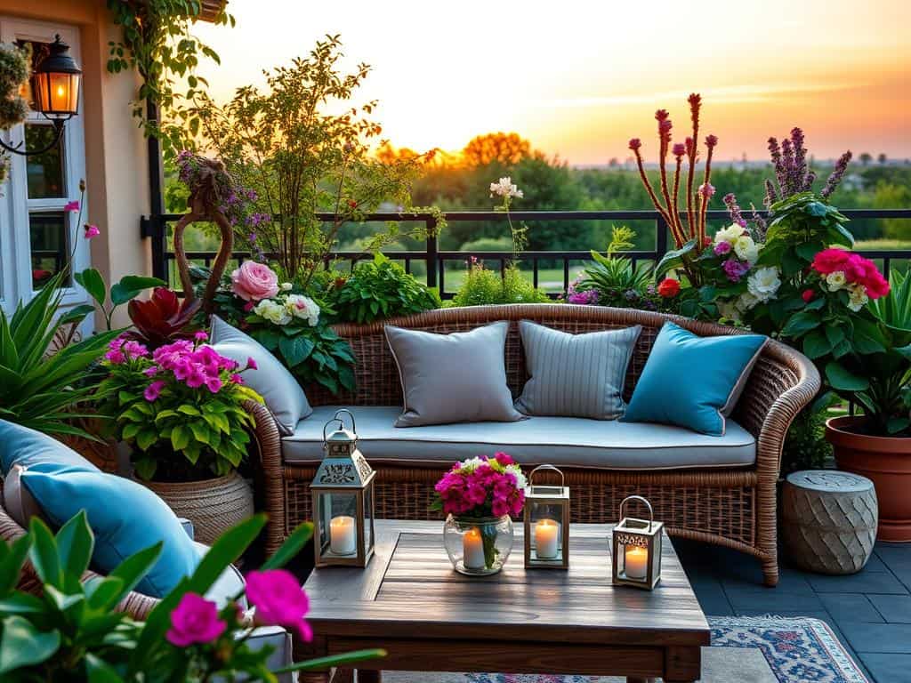 comfortable outdoor seating