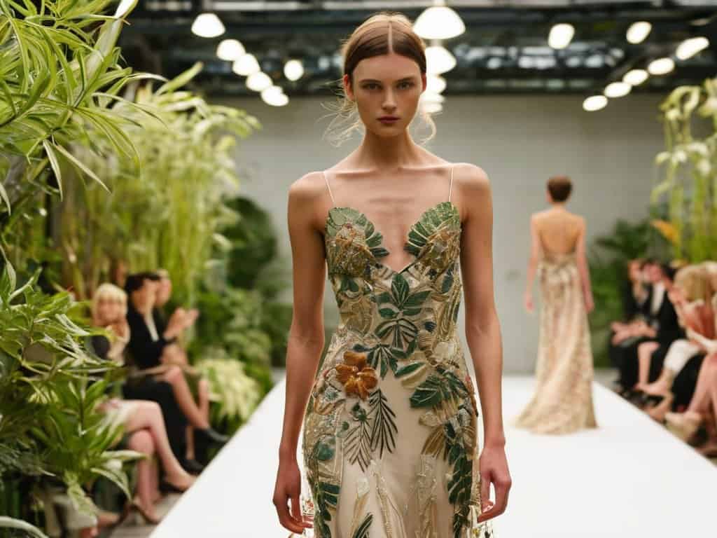 Sustainable high fashion