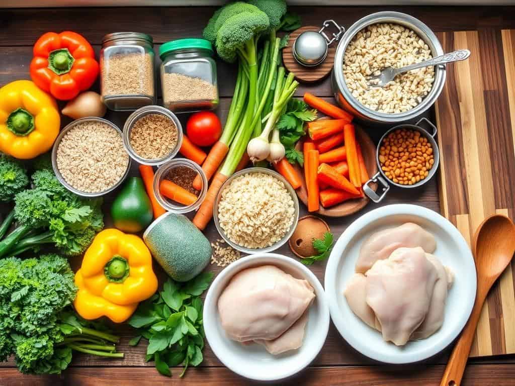 key ingredients for batch cooking