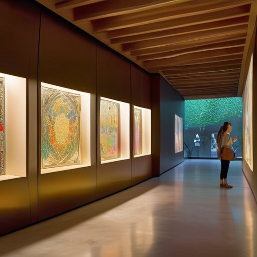 Wrapping It All Up: AR museum garden