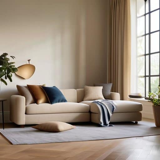 DIY upholstered wall panels in quiet luxury