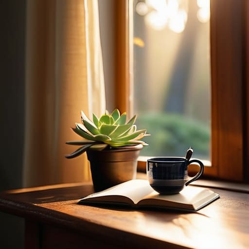 Developing a consistent morning routine for productivity.