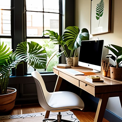 How to set up a desk for long hours.