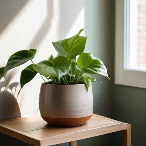 Resilient indoor plants for living greenery.