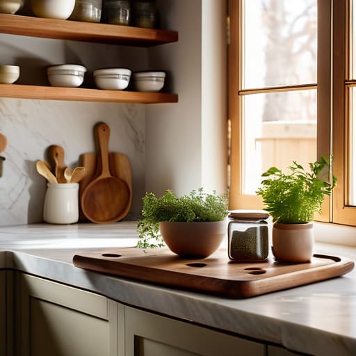 How to organize a small kitchen efficiently.