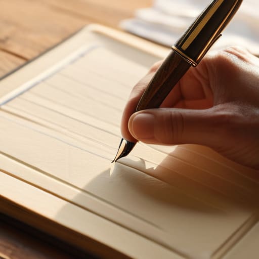 The art of a decent handwritten note.